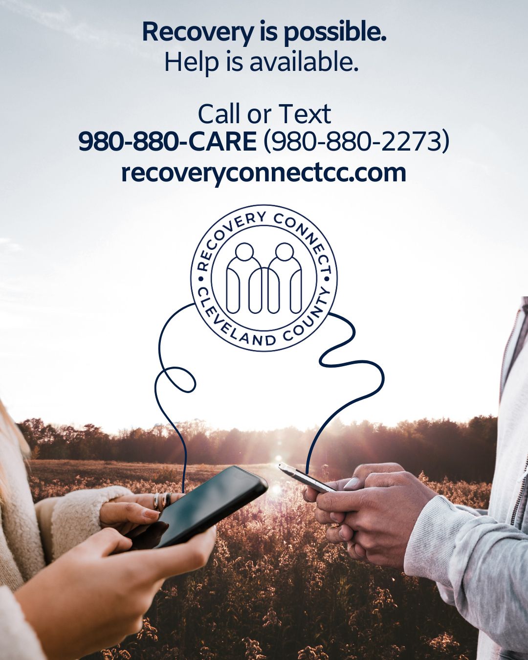 Recovery Connect Social Media updated phone number - Copy